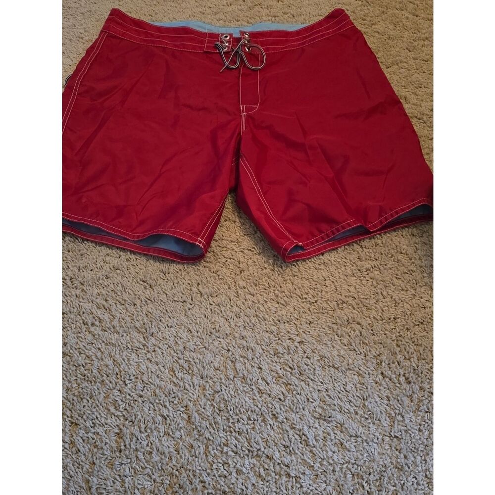 Birdwell Beach Britches Board Shorts - Men's 38 - Red - 9" Inseam